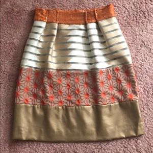 NWOT Black Flannel NY Sequin Skirt